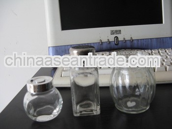 45ml spice glass bottle with Screw cap made in china