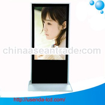 46 Inch free standing display,inside floor stand displays,lcd ad display