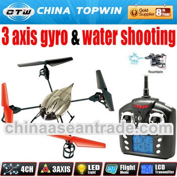 4CH water shooting UFO With 3 axis gyro REH66V979 ufo led lamps