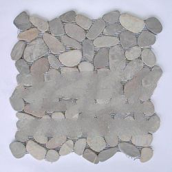 Stone Pebbles Cut Slices Tile Interlocking