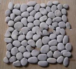 Pebbles Tiles, white