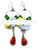 Watermelon Floe Earring