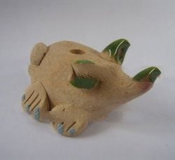 Ceramic Mouse Incense Burner