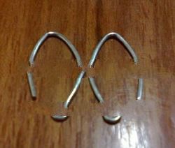 EWFMN21 - 925 Sterling Silver Small Teardrop Earwire