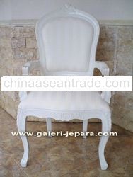 White Furniture - Antique Furniture - Wooden Dining Chair