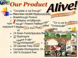 ALIVE MEGA-NUTRITIONAL food