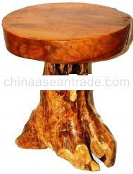 TEAK ROOT STOOL FURNITURE