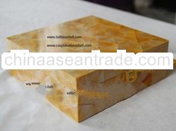 gold mother of pearl box for keep jewelry items like gold