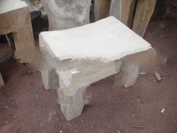 teak root small chair