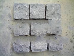 Grey Basalt Cobblestone Pavers - Cobblestone Paving