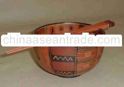 Wooden Africa Bowl