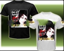 New Tee T-Shirt With "JOAN JETT - THE RUNAWAY" Image