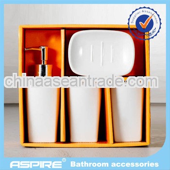 4pcs popular stoneware home bathware