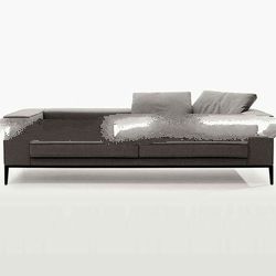 Modern Grey Sofa and Loveseat Set