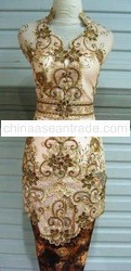 Jual Kebaya BAHAN Warna Coklat Muda Eksotik Avantie (DCM-001)