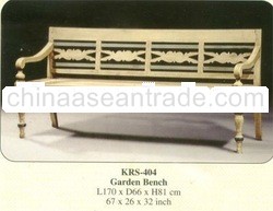 Garden Bench Mahogany Indoor Furniture