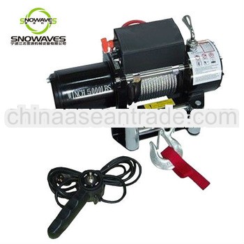 5000lbs Car electric winch with wireless remote control