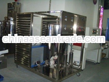 500L /1000LCosmetics/ Perfume Cosmetic Machine With Freezing , Pneumatic Mixer