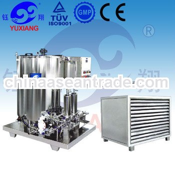 500L /1000LCosmetics/ Perfume Making Equipment Machine With Freezing , Pneumatic Mixer