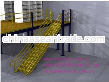 500kgs per sqm mezzanine racking multi-tier rack