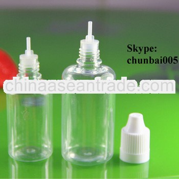 50ml 30ml plastic dropper bottles with childproof cap with long thin tip