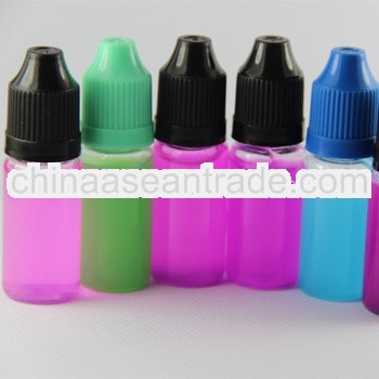 50ml PET liquid oil bottle with long thin tip and TUV/SGS certificates