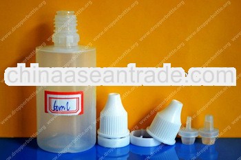 50ml PE Plastic eye Dropper bottle with Tamperproof cap manufacture