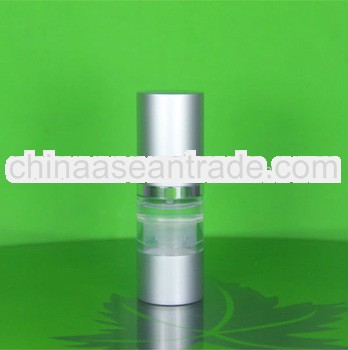 50ml cosmetics airless pump bottlewith pump cap