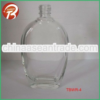 50ml oval glass sprayer bottle glass lotion bottle