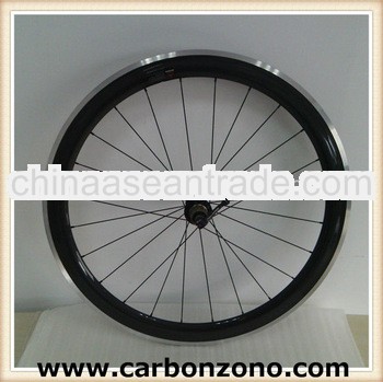 50mm Carbon Alloy Bicycle Wheels Clincher with Specialized Profile