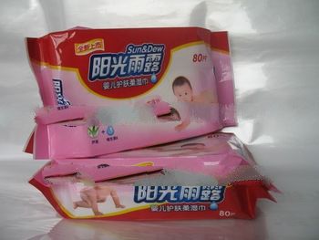 50pcs/ pack baby wet wipes