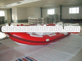 520cm rigid fiberglass inflatable fishing vessel for sale