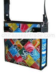 Recycled handbag, Recycled Soda can bag, eco-friendly handbag