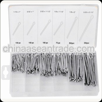 555pc Hardware Split Pin Kit/Assortment/Set