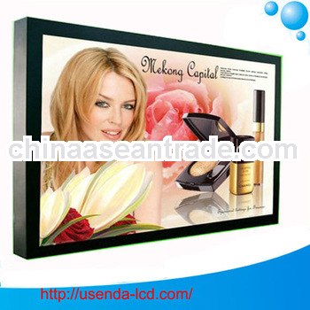 55/65inch wall mounting indoor transparent LCD display screen