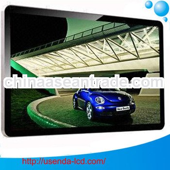 55" wall mounted hd touch kiosk lcd display advertising monitor in tv