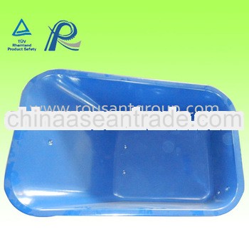 5 CU metal tray for wheelbarrow