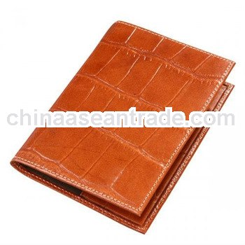 5 slots printed crocodile leather passport holder wallet wholesale