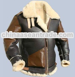 B-3 Bomber Sheepskin Jacket