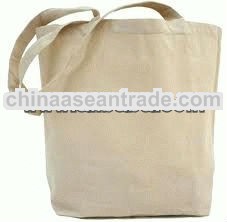 Blank Greige Canvas Tote Bag