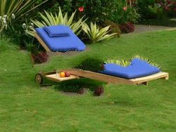 Teak Garden and Outdoor Furniture: Fresh Teak Lounger