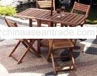 Acacia wooden Garden-Dining Set furniture