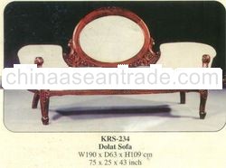 Dolat Sofa Mahogany Indoor Furniture.