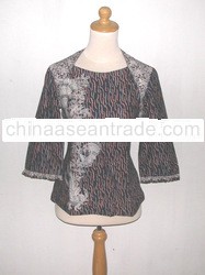 Pl L3 / 4 Ass Casual Burung Merak Blouse