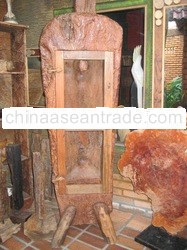 wooden display cabinet