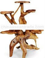 teak root furniture stand 0033