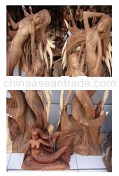 Nice Mermaids Wooden Craft