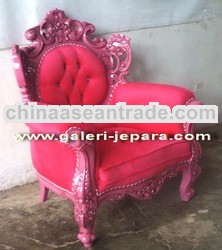 Fancy Furniture - Pink Sofa Home Furniture