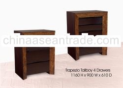 Trapezio Tall Boy 4 Drawers