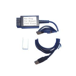 FNR Key Prog 4-in-1 OBD 2 Auto Key Programmer for Nissan/ Ford/ Renault + Ford Incode Calculator OBD